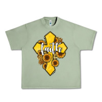 Oil Green faith childhood cancer Urban Heavy Tee - Jasminsmagicworld