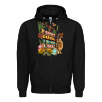 Black Easter Day rodeo Zipper Hoodie - LillyAllenDesigns