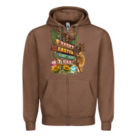 Chestnut Easter Day rodeo Zipper Hoodie - LillyAllenDesigns
