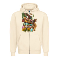 Sandshell Easter Day rodeo Zipper Hoodie - LillyAllenDesigns