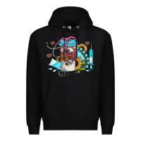 Black western sunflower gemstone nurse Premium Hoodie - JahusDesignShop