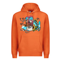 Carrot western sunflower gemstone nurse Premium Hoodie - JahusDesignShop
