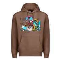 Chestnut western sunflower gemstone nurse Premium Hoodie - JahusDesignShop
