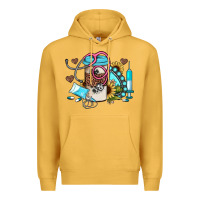 Mustard western sunflower gemstone nurse Premium Hoodie - JahusDesignShop
