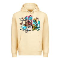 Pina Colada western sunflower gemstone nurse Premium Hoodie - JahusDesignShop