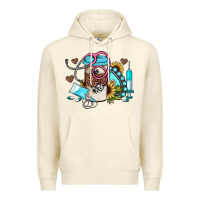 Sandshell western sunflower gemstone nurse Premium Hoodie - JahusDesignShop
