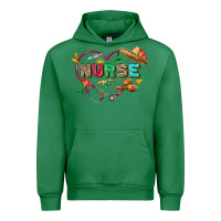 Emerald Cinco de mayo Nurse Urban Hoodie - FaDigitalArtStudio