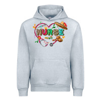 Heather Grey Cinco de mayo Nurse Urban Hoodie - FaDigitalArtStudio