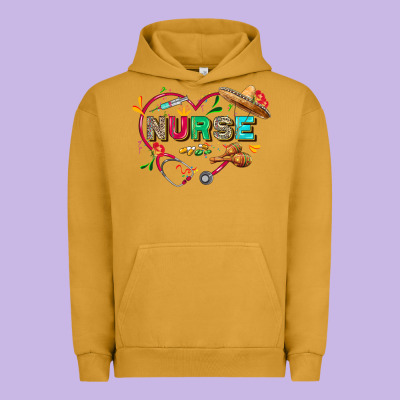 Cinco De Mayo Nurse Urban Hoodie Designed By Fadigitalartstudio