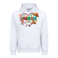 White Cinco de mayo Nurse Urban Hoodie - FaDigitalArtStudio