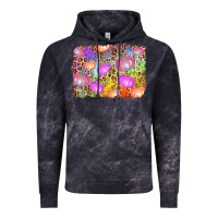 Cloud Black colourful pumpkin background Vintage Hoodie - AdoDesignShop