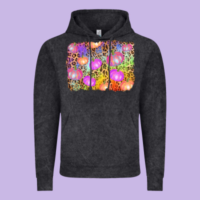 Colourful Pumpkin Background Vintage Hoodie Designed By Adodesignshop