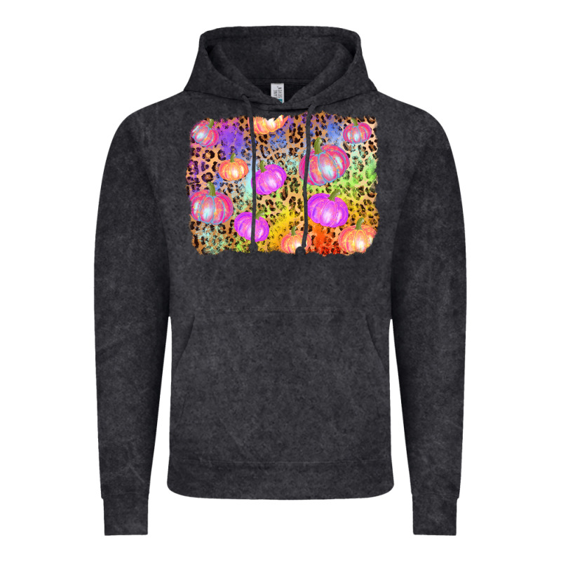 Colourful Pumpkin Background Vintage Hoodie by AdoDesignShop | Teevron