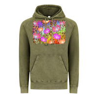 Vintage Olive colourful pumpkin background Vintage Hoodie - AdoDesignShop