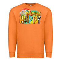 Carrot Choose happy Premium Sweatshirt - NancyCooperArtShop