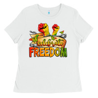 White We are black history juneteenth Ladies Tee - Zillion Design Studio