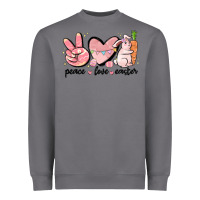 Storm peace love easter Heavyweight Sweatshirt - MaliasSmallBusiness