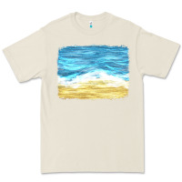 Bone glitter beach background Premium Tee - HRA Design Shop