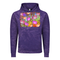 Cloud Purple colourful pumpkin background Vintage Hoodie - AdoDesignShop