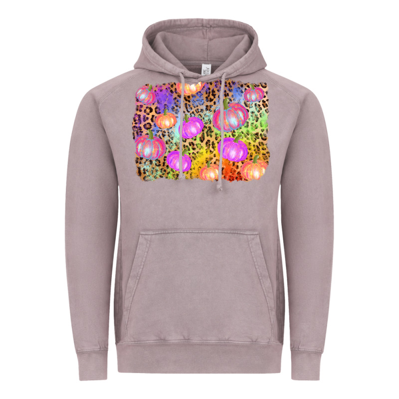 Colourful Pumpkin Background Vintage Hoodie by AdoDesignShop | Teevron
