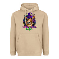 Mushroom Hocus Pocus Heifer with Cow and Halloween Heavyweight Hoodie - texasbilliewilder
