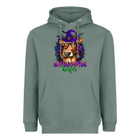 Sage Hocus Pocus Heifer with Cow and Halloween Heavyweight Hoodie - texasbilliewilder