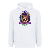 White Hocus Pocus Heifer with Cow and Halloween Heavyweight Hoodie - texasbilliewilder