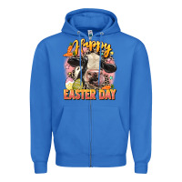 True Royal Happy Easter Day Zipper Hoodie - LillyAllenDesigns
