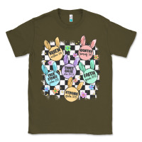 Army Green easter bunny candy Classic Tee - MaliasSmallBusiness