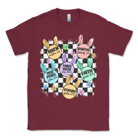 Burgundy easter bunny candy Classic Tee - MaliasSmallBusiness