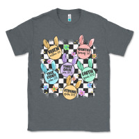 Charcoal Heather easter bunny candy Classic Tee - MaliasSmallBusiness