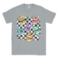 Heather Grey easter bunny candy Classic Tee - MaliasSmallBusiness