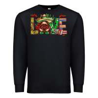 Black Mexico love with gnome Premium Sweatshirt - NancyCooperArtShop