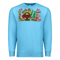 Ocean Blue Mexico love with gnome Premium Sweatshirt - NancyCooperArtShop