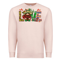 Pale Pink Mexico love with gnome Premium Sweatshirt - NancyCooperArtShop