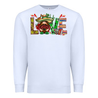 White Mexico love with gnome Premium Sweatshirt - NancyCooperArtShop