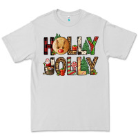 Dove Grey holly jolly Premium Tee - FaDigitalArtStudio
