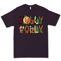 Plum holly jolly Premium Tee - FaDigitalArtStudio