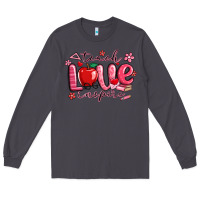 Smoke teach love inspire valentines day Long Sleeve Tee - MaliasSmallBusiness
