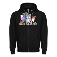 Black Easter Easter Dental Zipper Hoodie - LillyAllenDesigns