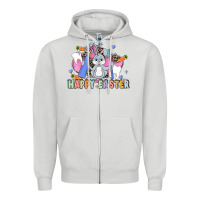 Dove Grey Easter Easter Dental Zipper Hoodie - LillyAllenDesigns