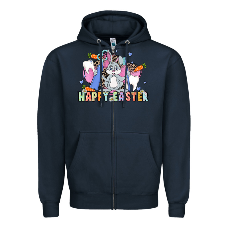 Easter Easter Dental Zipper Hoodie by LillyAllenDesigns | Teevron