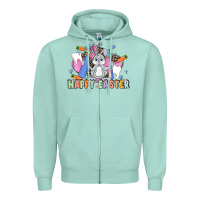 Seafoam Easter Easter Dental Zipper Hoodie - LillyAllenDesigns