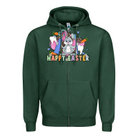 Sports Green Easter Easter Dental Zipper Hoodie - LillyAllenDesigns