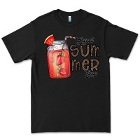 Black summer Premium Tee - CowhideDigitalArt