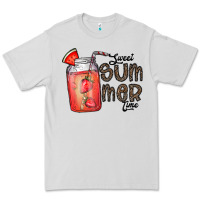 Dove Grey summer Premium Tee - CowhideDigitalArt