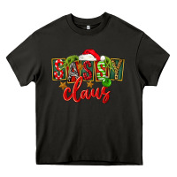 Asphalt christmas sassy claus Heavy Core Tee - FaDigitalArtStudio