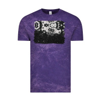 Cloud Purple cowhide background Vintage Tee - BarkalooDesign