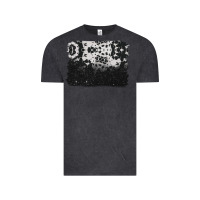 Vintage Black cowhide background Vintage Tee - BarkalooDesign