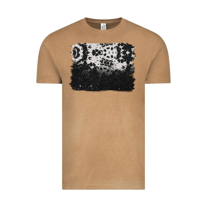 Cowhide Background Vintage Tee by BarkalooDesign | Teevron